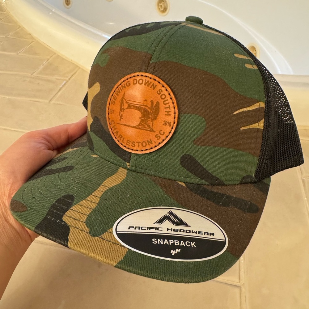 ✨Signed🎉 Craig’s Sewing Down South Camo Snapback Cap